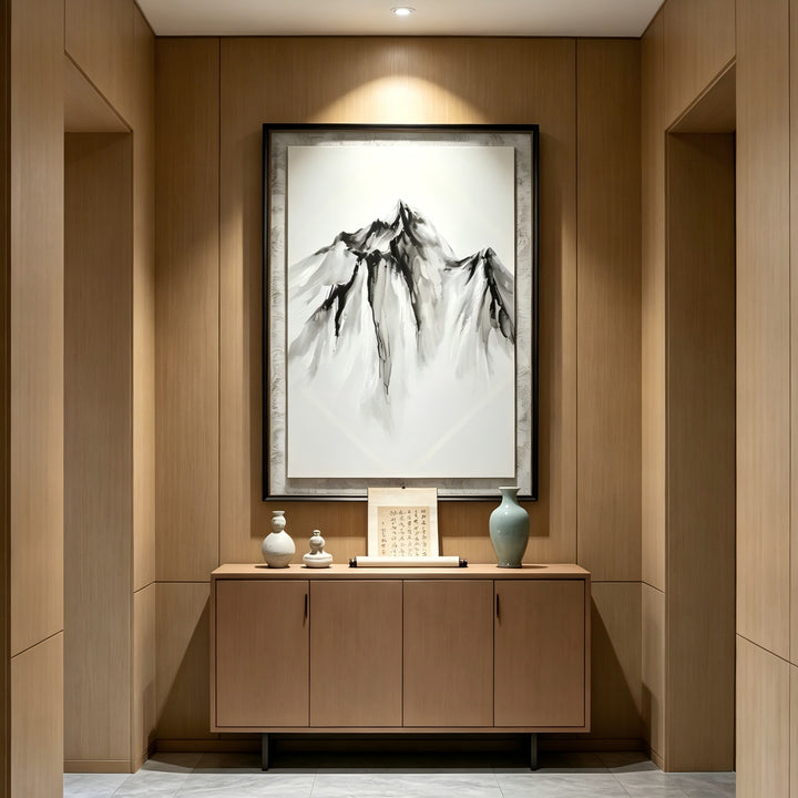 Contemporary Mountain Landscape Painting