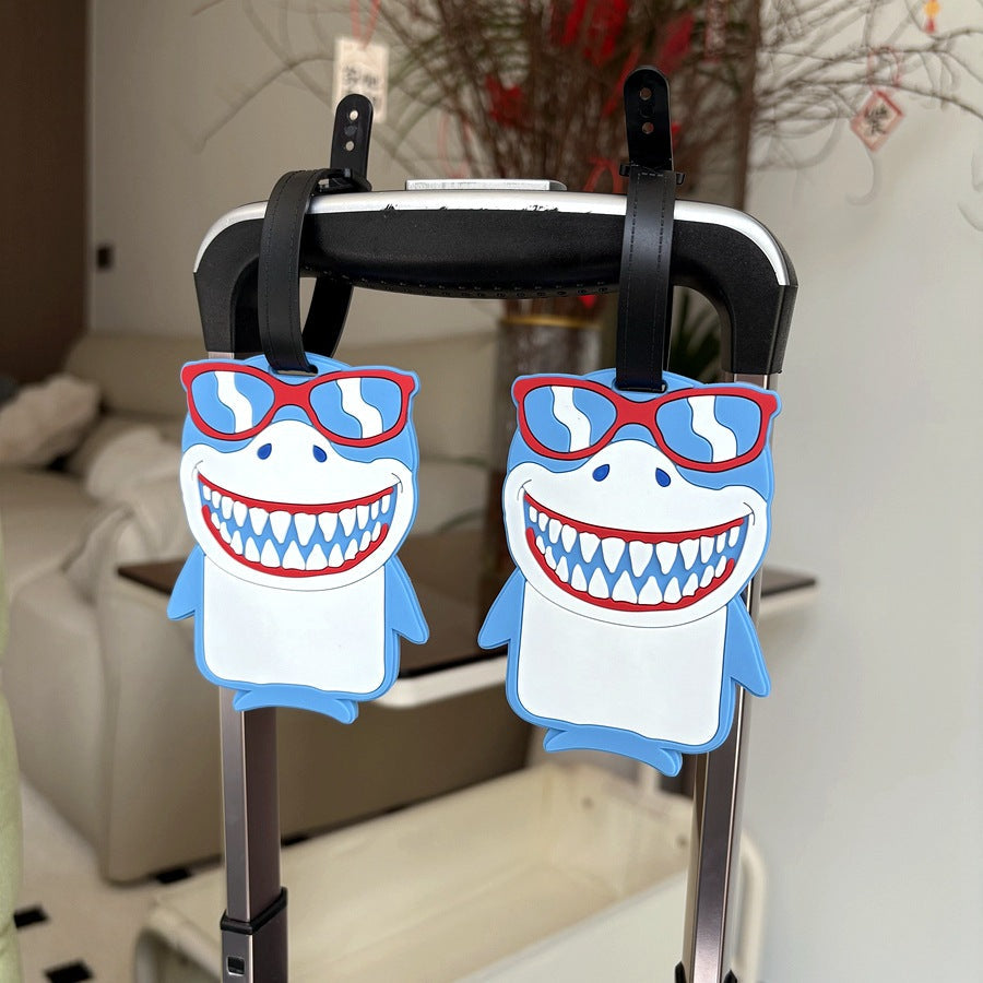 Shark Character Luggage Tag Stornfield