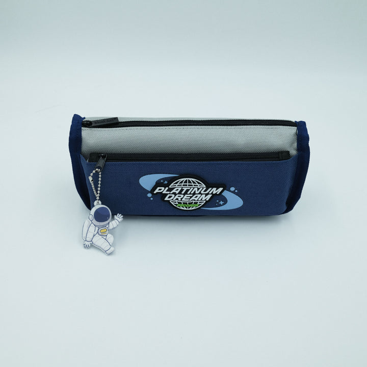 Astronaut-Themed Zippered Pencil Pouch