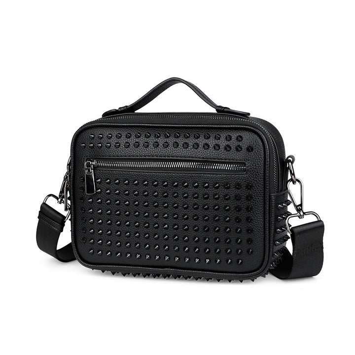 Edgy Studded Crossbody Bag