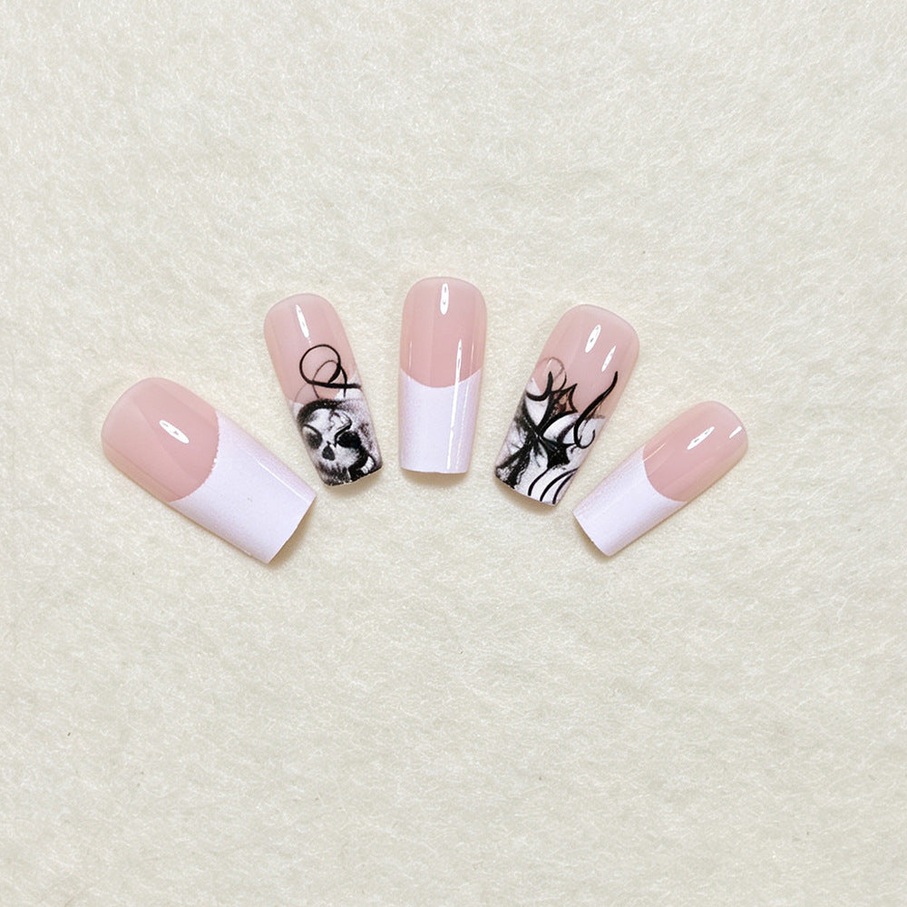 Artistic Skull Nail Art Tips Stornfield