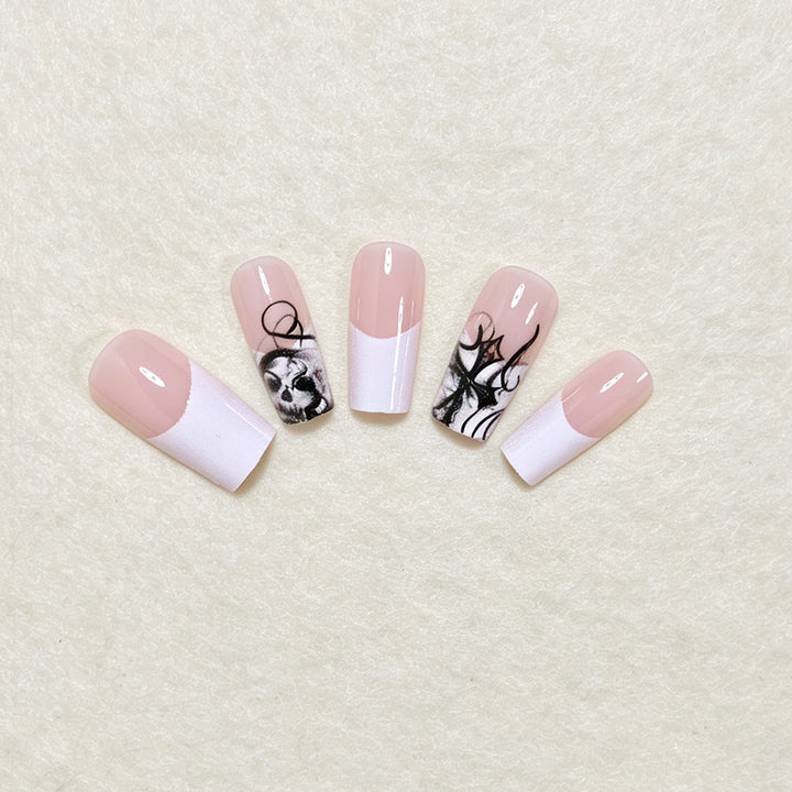 Artistic Skull Nail Art Tips Stornfield