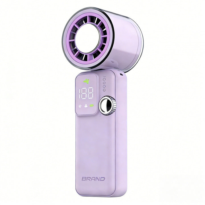 Women's Portable Mini Cool Fan with Digital Temperature Display Stornfield