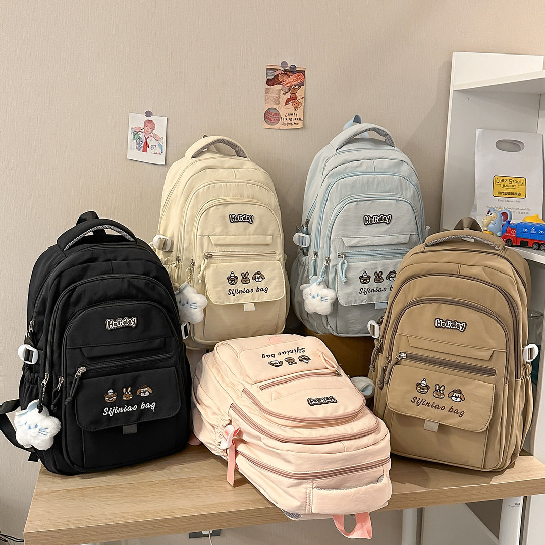 Cute Illustrated Character-Themed Backpack Stornfield