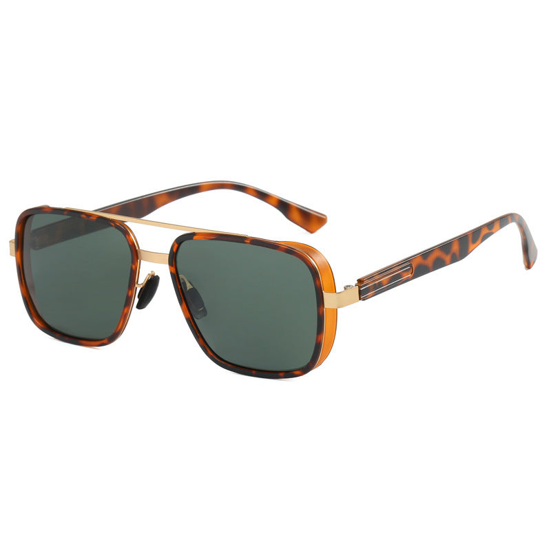 Ladies elegant square sunglasses with high-quality metal frame Stornfield