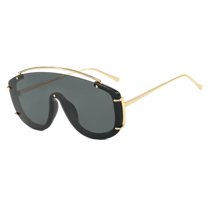 Ladies futuristic oversized sunglasses Stornfield