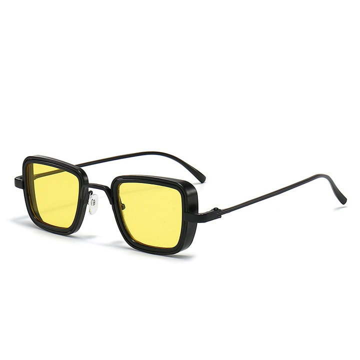 Women's stylish square sunglasses with elegant metal frame Stornfield