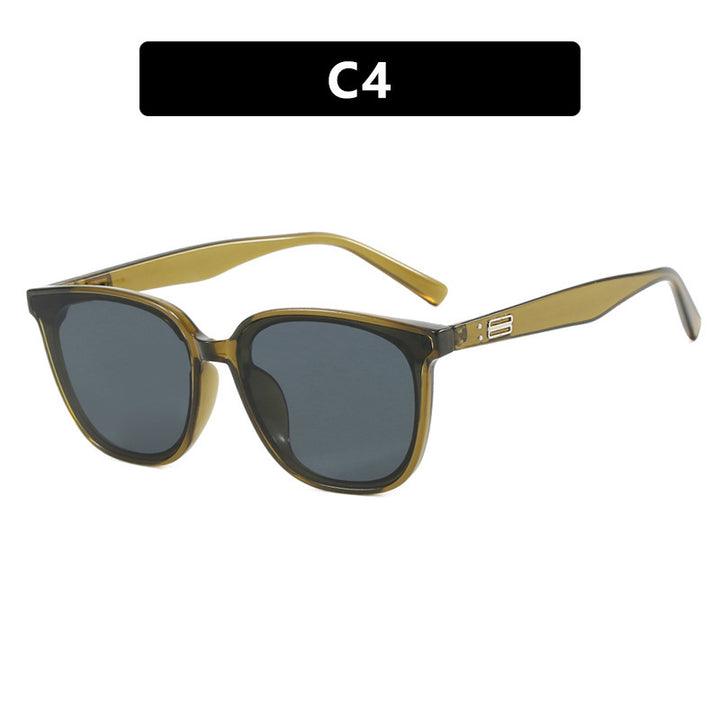 Ladies elegant sunglasses with trendy transparent frame Stornfield