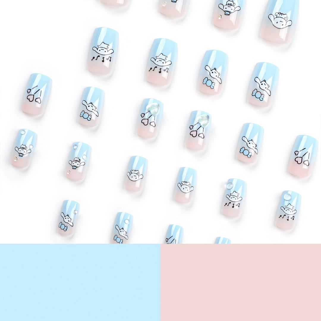 Artful Nail Extensions with Animal Motifs Stornfield
