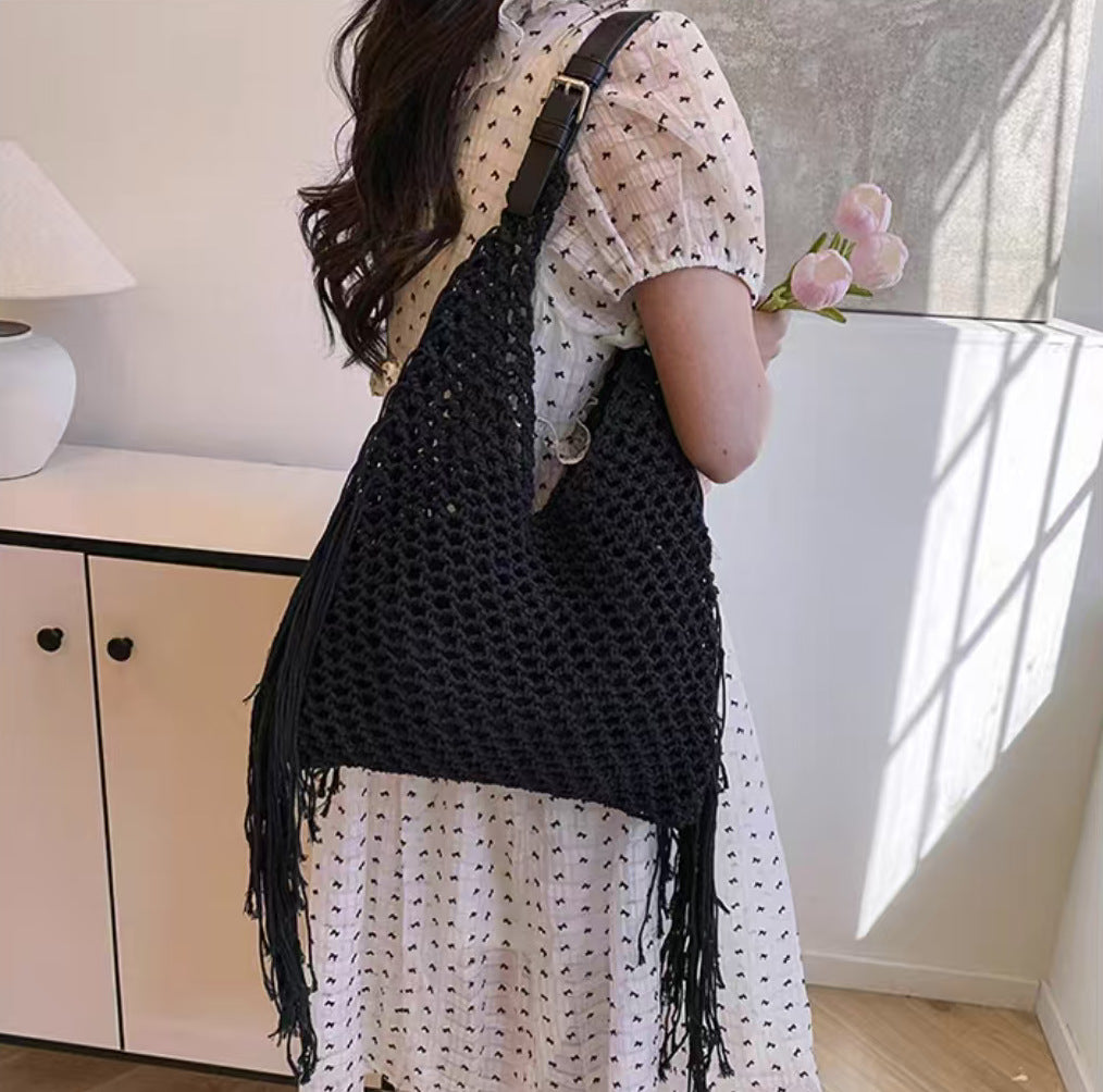 Fashionable Macrame Handbag Stornfield
