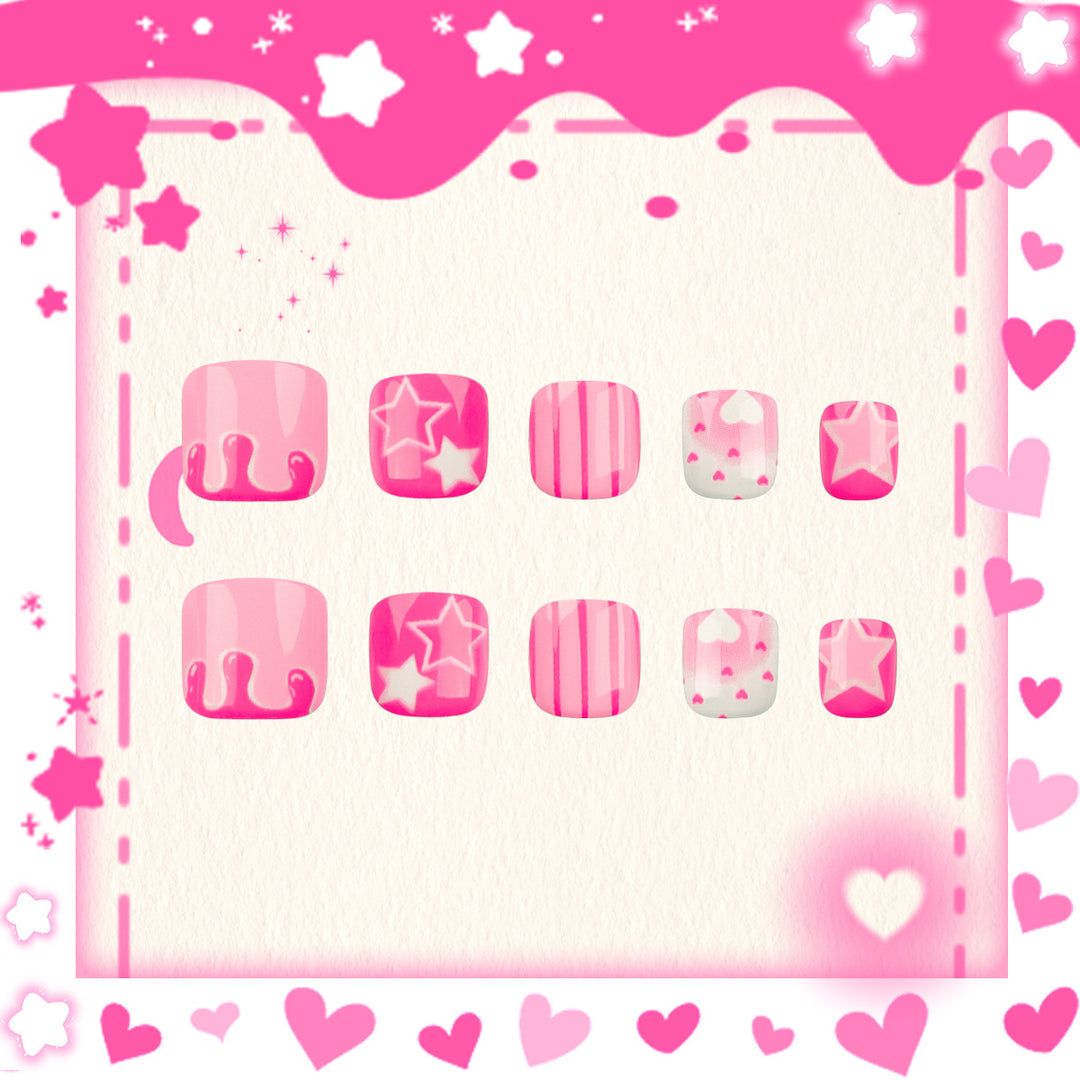 Artificial Nail Art with Panda Designs Stornfield