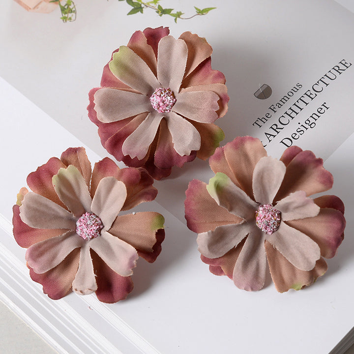 Elegant Fabric Flower Hair Clip
