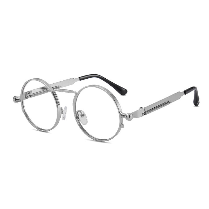 Women elegant round metal glasses Stornfield