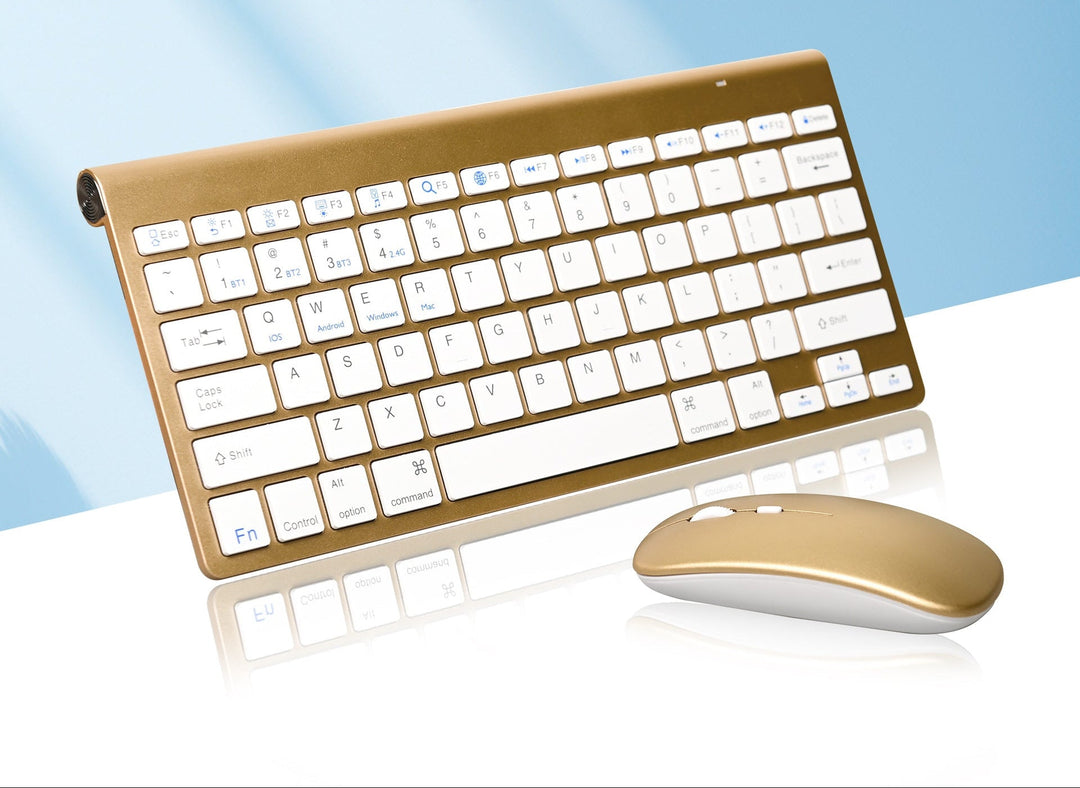 Wireless Compact Keyboard and Mouse Set Stornfield