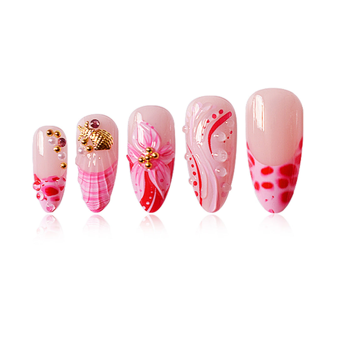 Decorative Stiletto Nail Art Extensions Stornfield