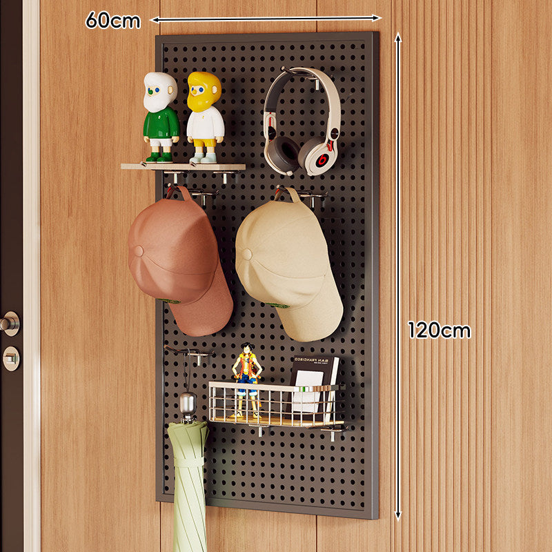 Wall-Mounted Pegboard Organizer