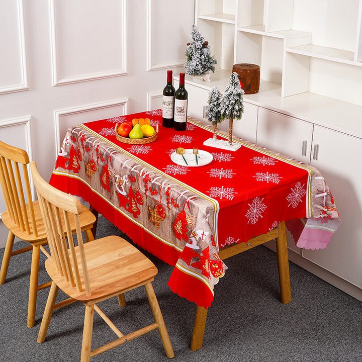 Festive tablecloth with Christmas motif Stornfield
