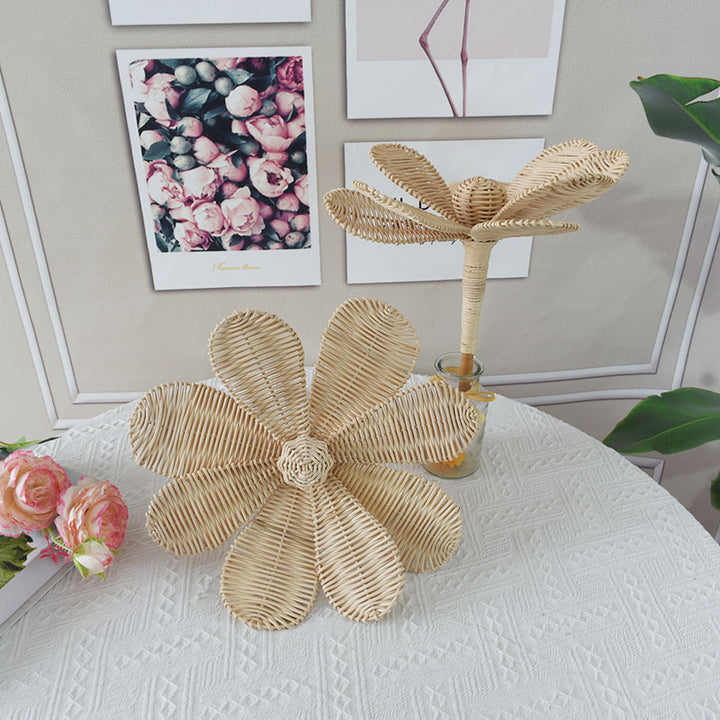 Decorative Handwoven Floral Centerpiece Stornfield