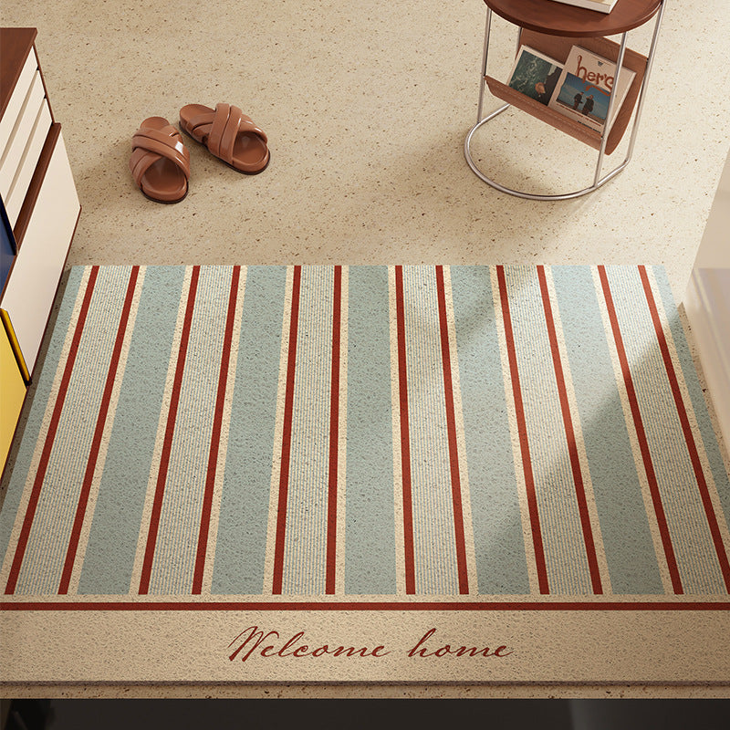 Decorative Striped Entrance Mat