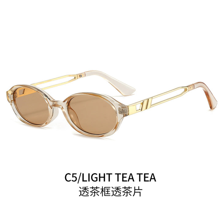 Women Elegant Sunglasses in luxurious tortoiseshell design with golden metal accents Stornfield