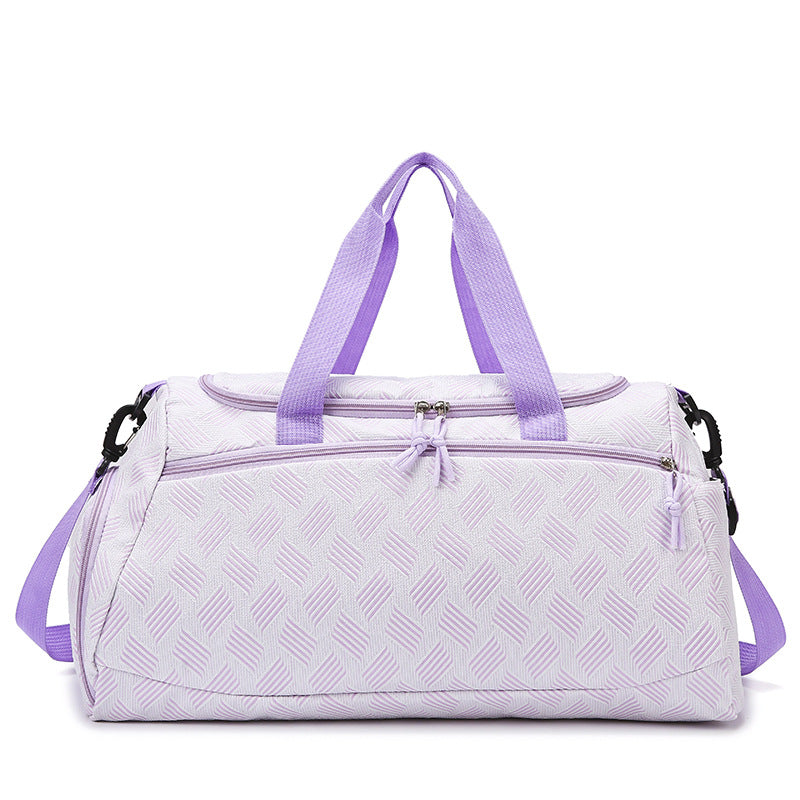 Stylish Textured Travel Duffel Bag Stornfield
