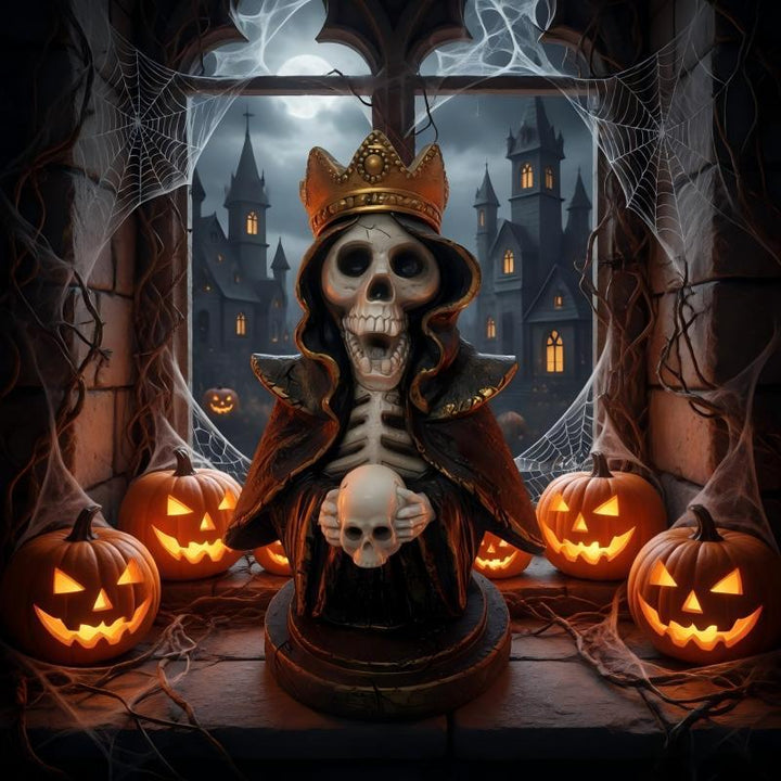 Decorative skull statue Stornfield