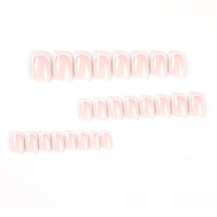 Elegant Nail Extensions with French Design Stornfield