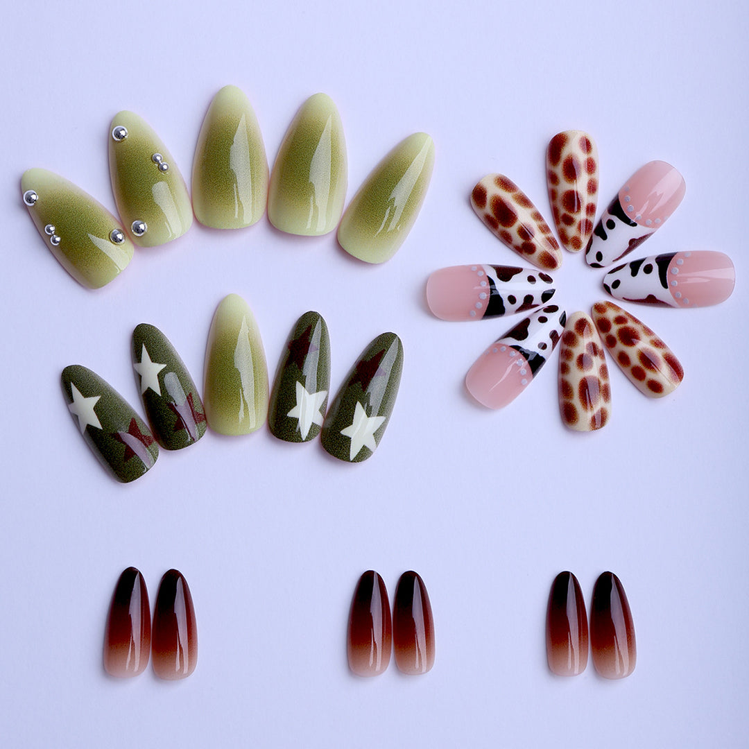 Creative artistic nails with unique animal designs Stornfield