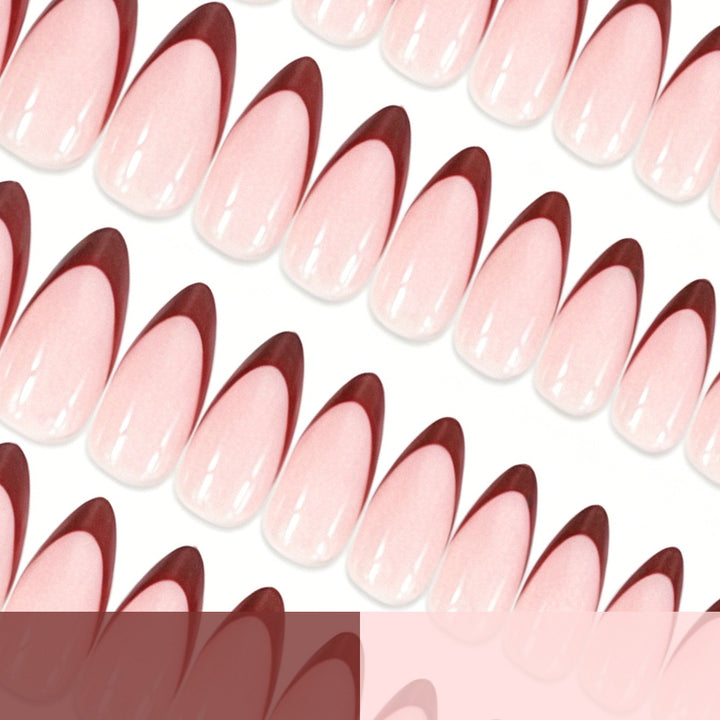 Elegant French Tip Nail Art Stornfield 1789915458