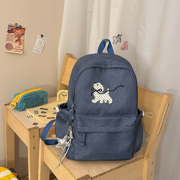 Playful Cartoon Dog-Themed Backpack Stornfield