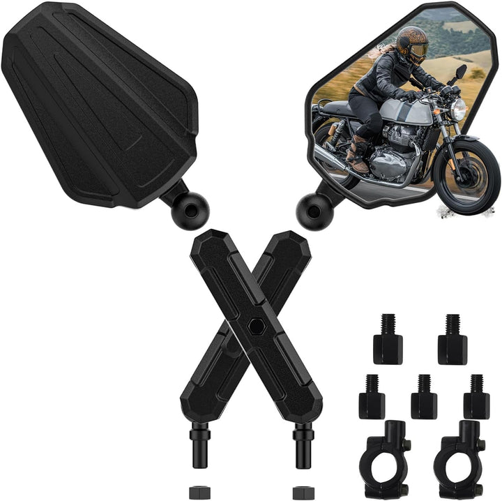 Adjustable Sport Motorcycle Mirrors Stornfield