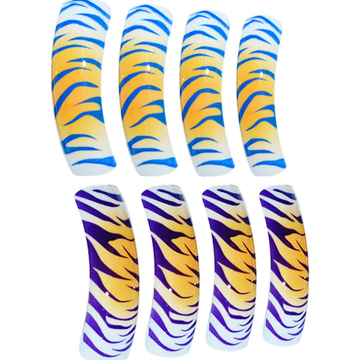 Decorative Press-On Nail Extensions with 3D Features Stornfield