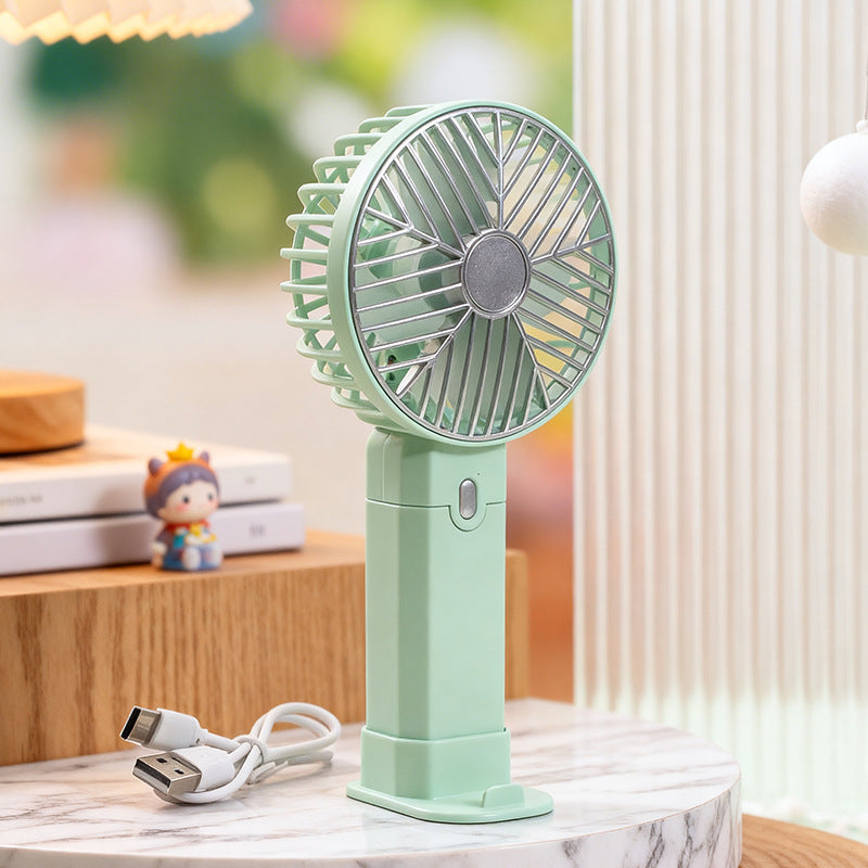 Women's Portable Hand Fan with Powerful Battery Function Stornfield
