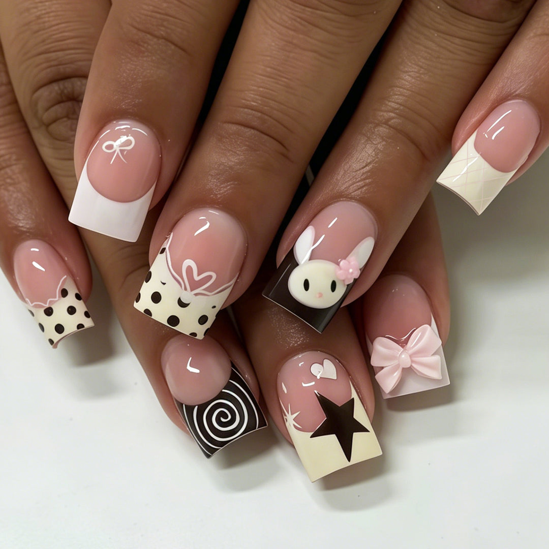 Decorative Graphic Nail Art Tips Stornfield