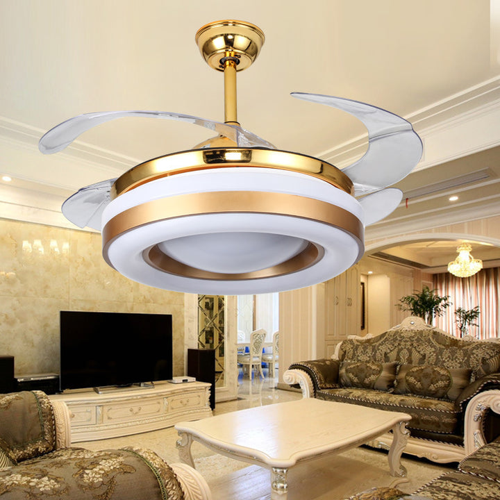 Contemporary Ceiling Fan Light Fixture