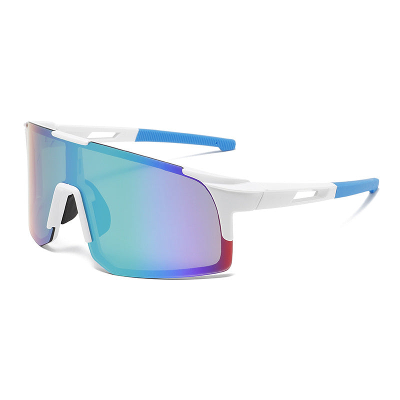 Unisex nan sporty wraparound sunglasses with polarized lenses, high UV protection and non-slip nose pad Stornfield