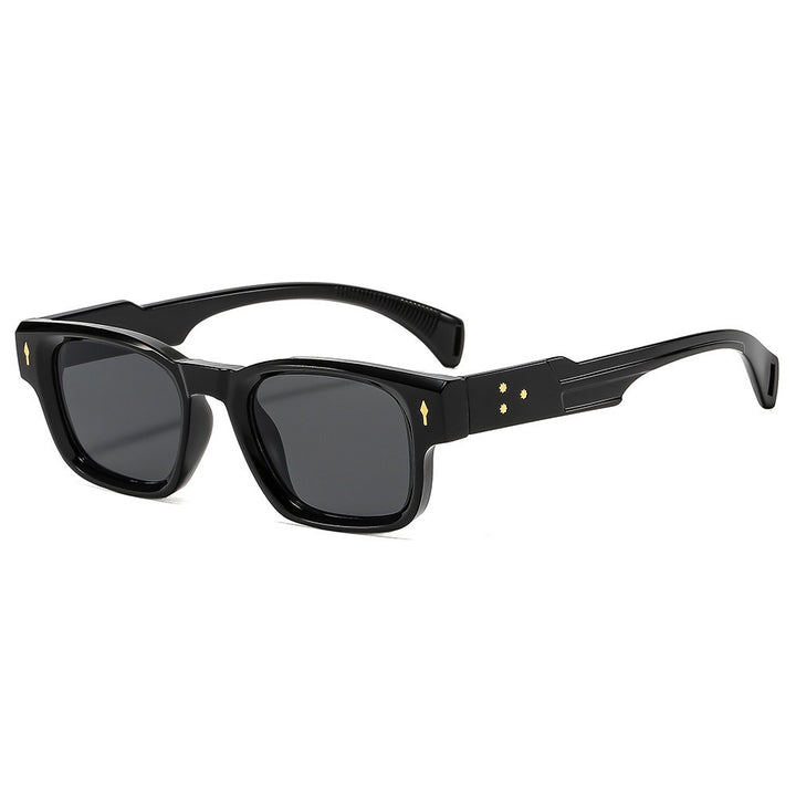 Men's Retro Rectangular Sunglasses Stornfield