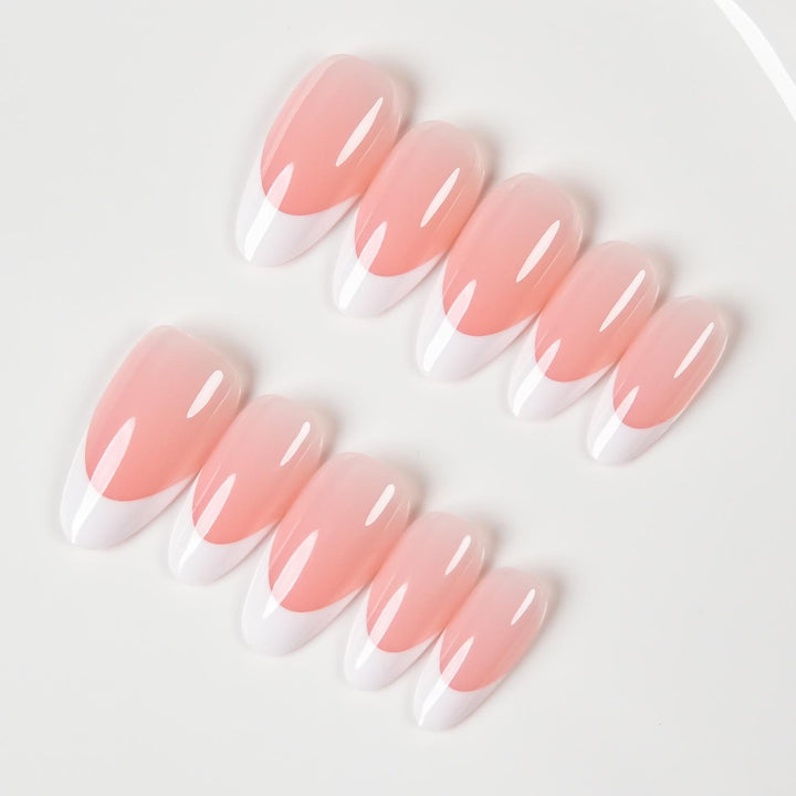 Ombre French Tip Press-On Nails