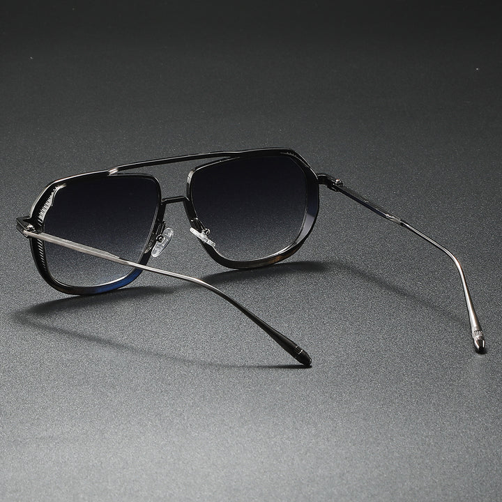 Women's Elegant Sunglasses with Angular Metal Frame Stornfield