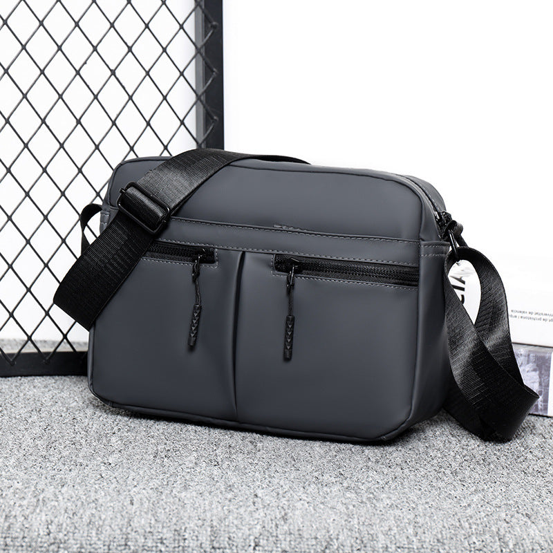 Sleek Dual-Zippered Utility Crossbody Bag Stornfield