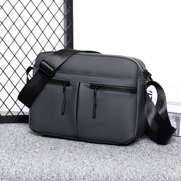 Sleek Dual-Zippered Utility Crossbody Bag Stornfield