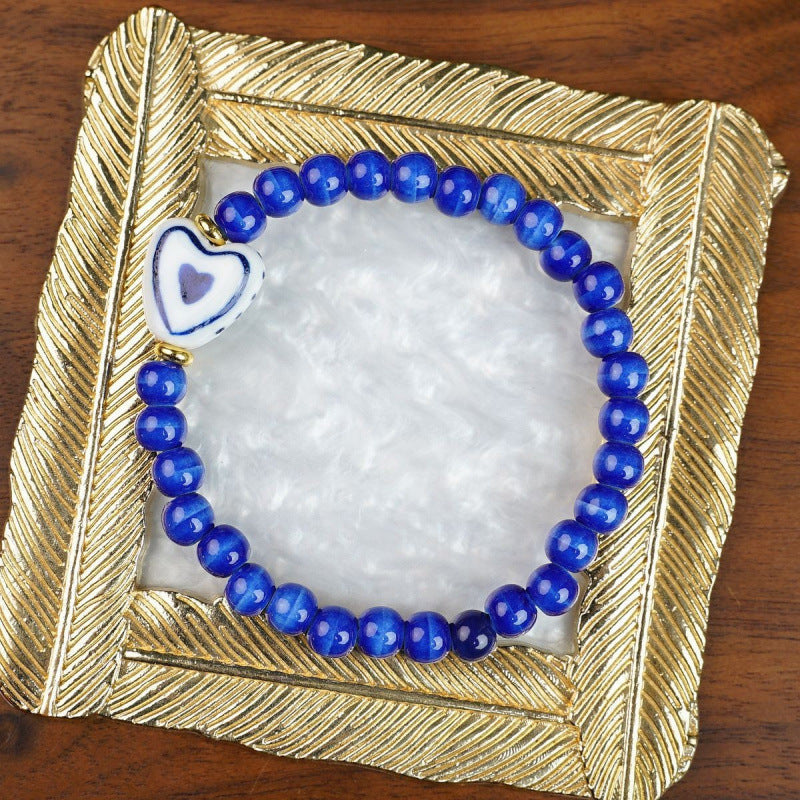 Heart-Shaped Beaded Bracelet Stornfield