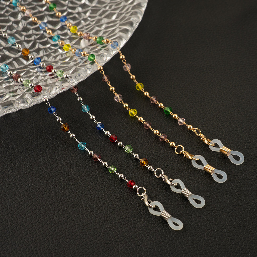 Colorful Crystal Beaded Eyewear Chain Stornfield