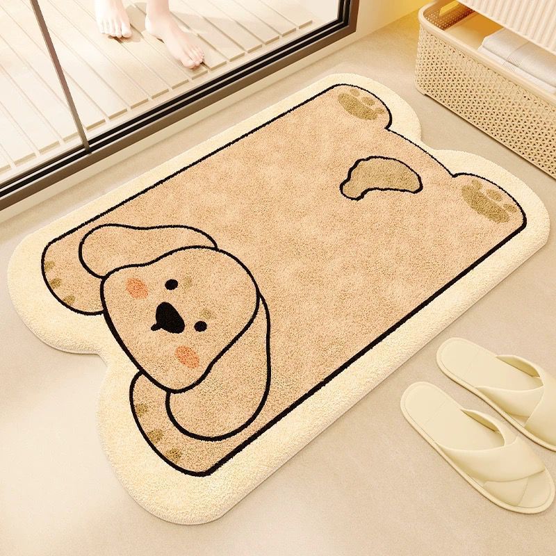 Cute Animal-Themed Bath Mat