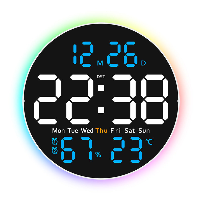 Digital LED alarm clock with hygrometer and temperature display Stornfield