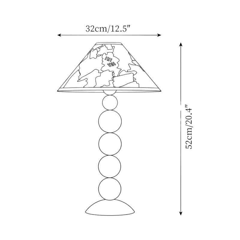 Artistic Statement Table Lamp