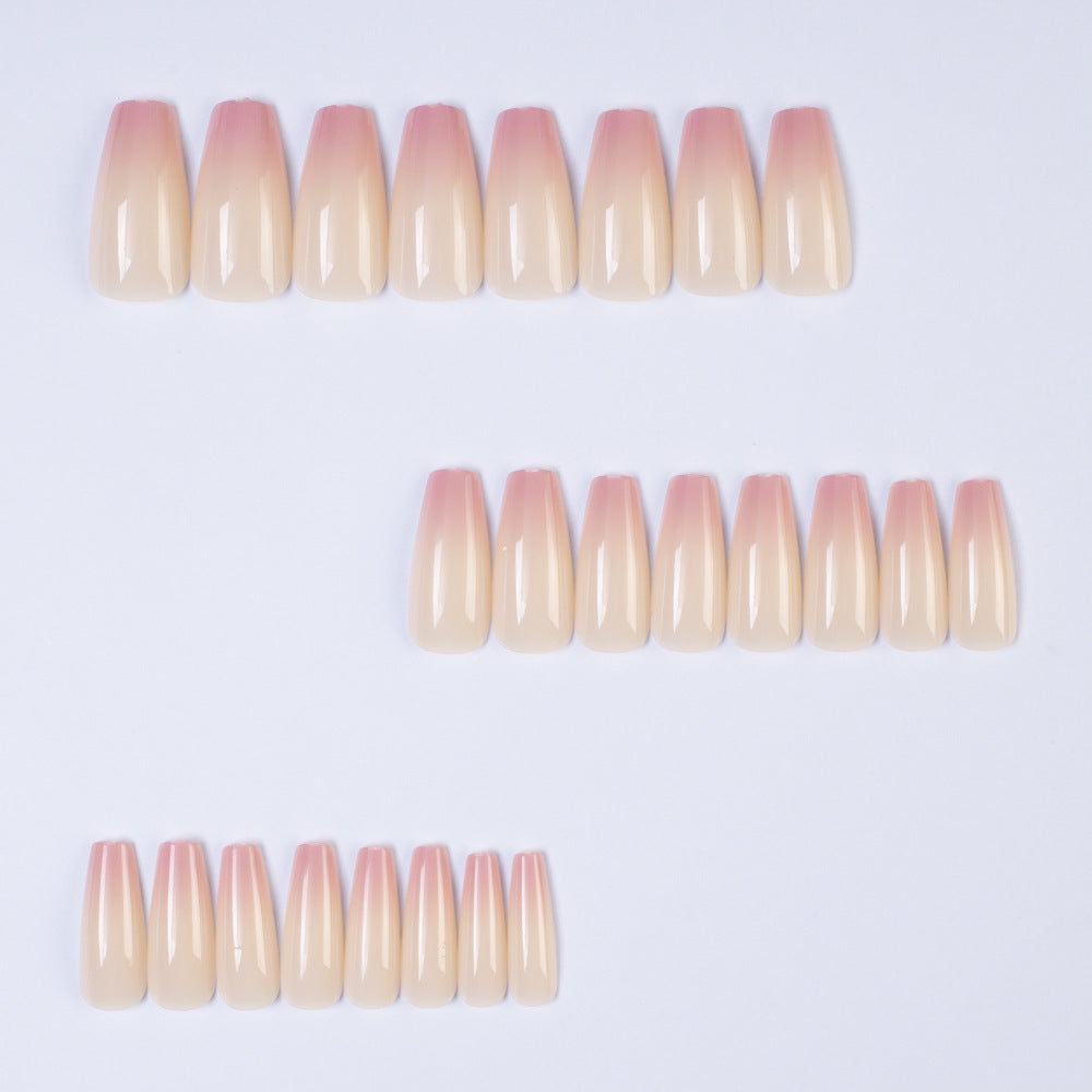 Artificial Nails in Modern French Style Stornfield