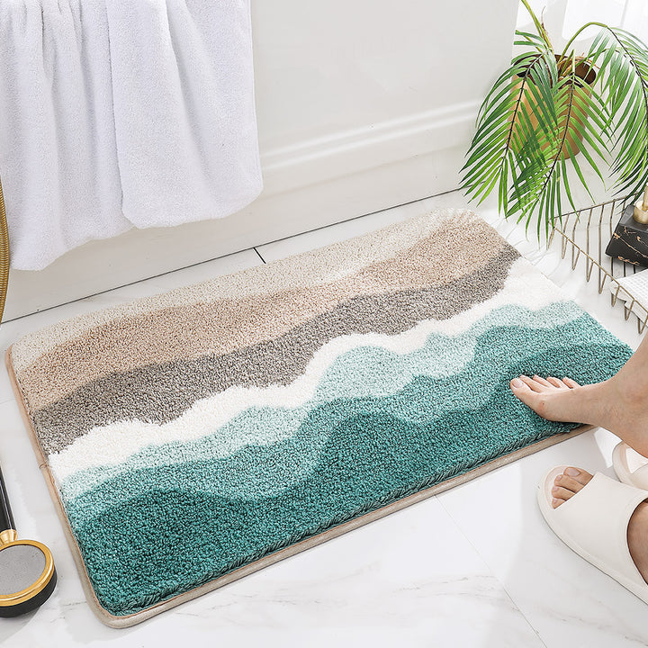 Cat-Themed Bath Mat