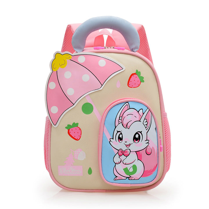 Kids' Playful Cartoon Character Backpack Stornfield