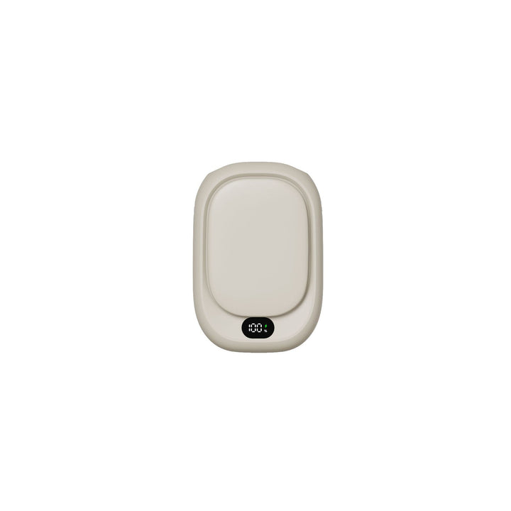 Unisex nan rechargeable electric hand warmer power bank with LED battery display Stornfield
